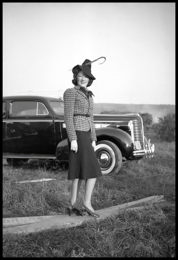 The Buick in the field